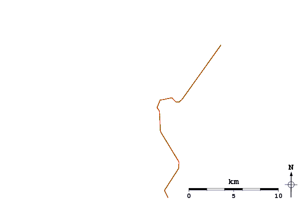 Roads and rivers around Kogerstrand (De Koog)