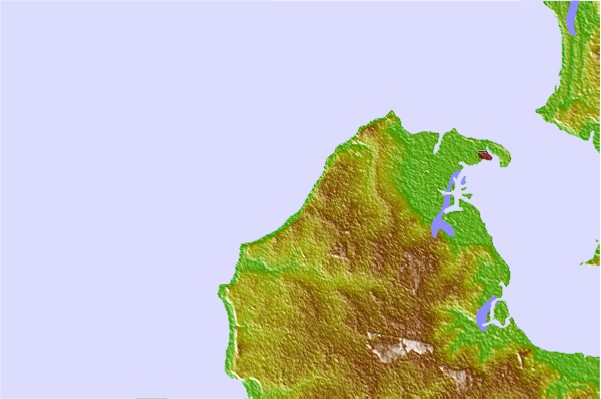 Surf spots located close to Kololi Kotu Kombo