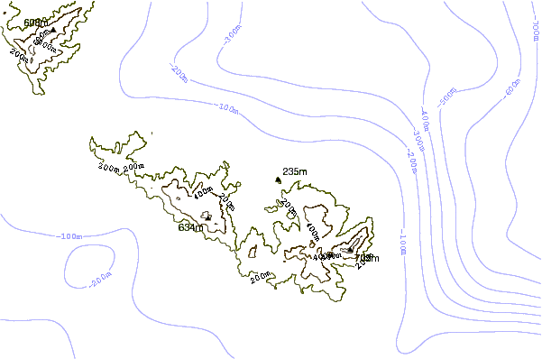 Shoreline around Kolympithra East (Tinos)