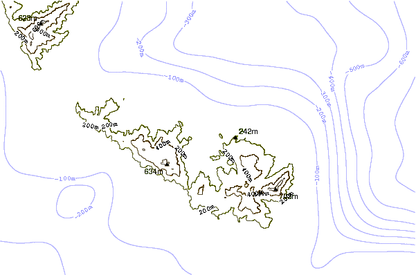 Shoreline around Kolympithra West (Tinos)