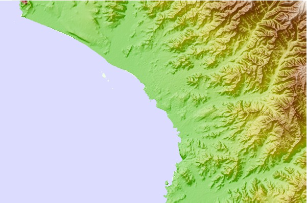 Surf spots located close to Kon Tiki