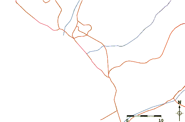 Roads and rivers around Kon Tiki