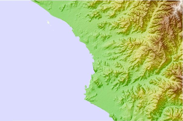 Surf breaks located close to Kon Tiki