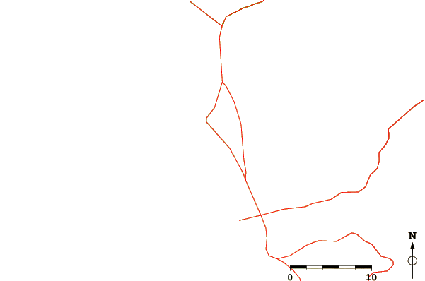 Roads and rivers around Kona Tiki