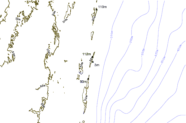 Shoreline around Kosi Bay