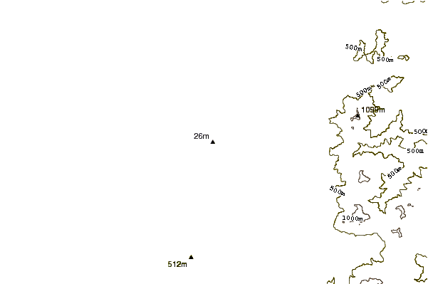 Shoreline around Kota Belud