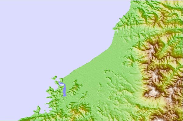 Surf spots located close to Kota Belud