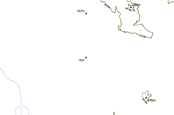 Shoreline around Kreefte Reef