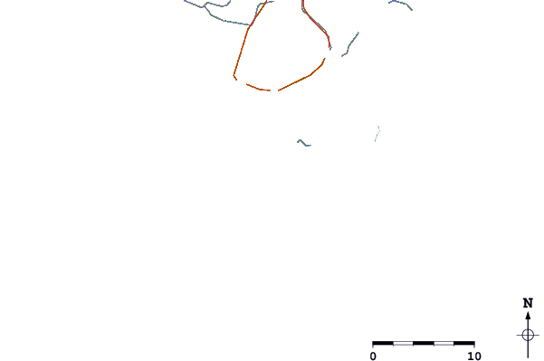 Roads and rivers around Krishna River