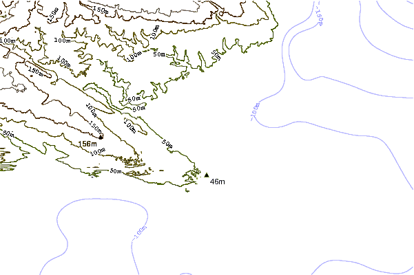 Shoreline around Kromme Rivermouth