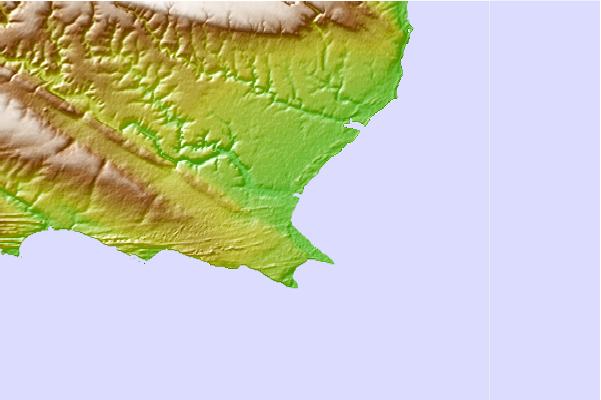 Surf spots located close to Kromme Rivermouth
