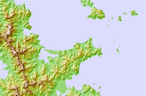 Surf spots located close to Kuaotunu