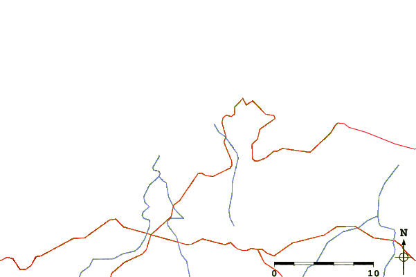 Roads and rivers around Kumcağız (Kumcagiz)