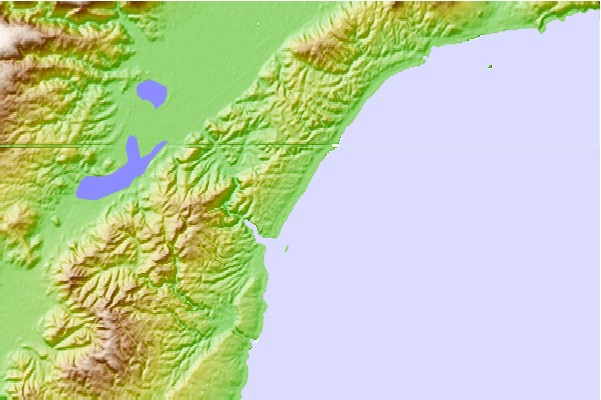 Surf spots located close to Dunedin - Kuri Bush
