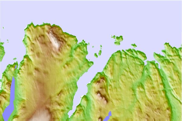 Surf spots located close to Kyle of Tongue