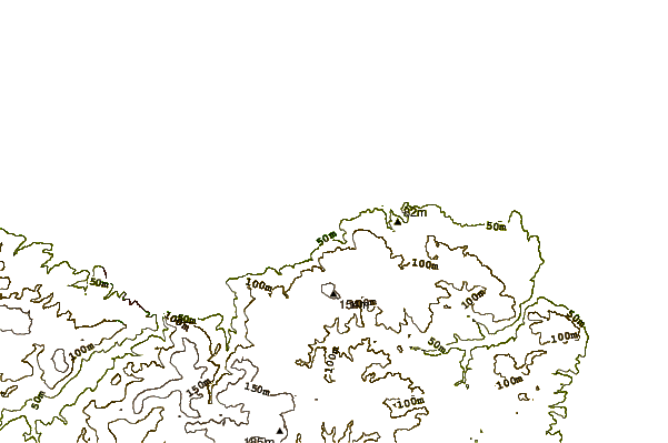 Shoreline around Anse du Brick