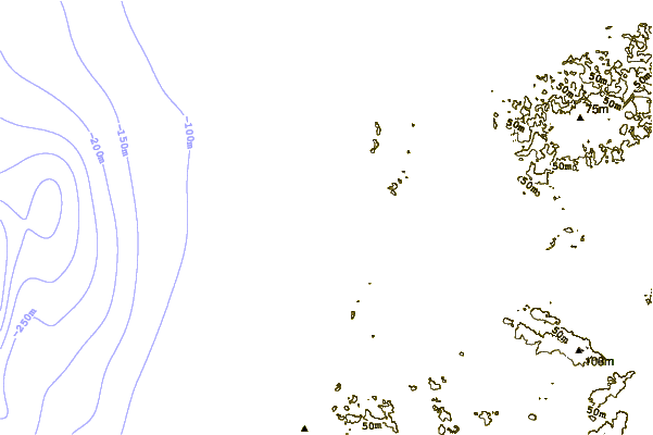 Shoreline around L'Epi Nord