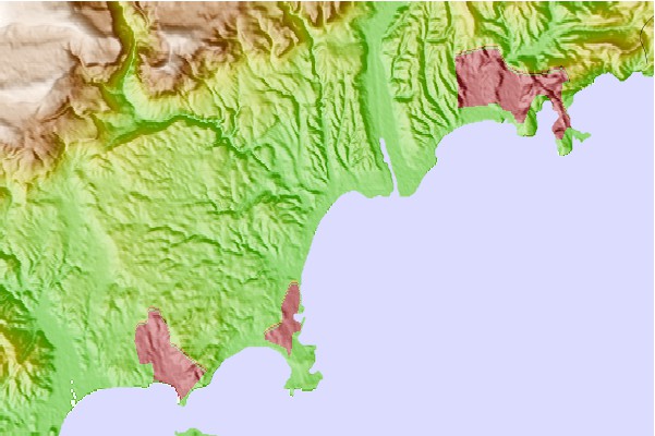 Surf spots located close to L'Hippodrome