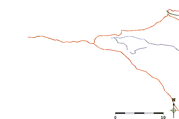Roads and rivers around L'Ile Aux Vaches – Lervily