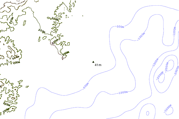 Shoreline around L'Olivette