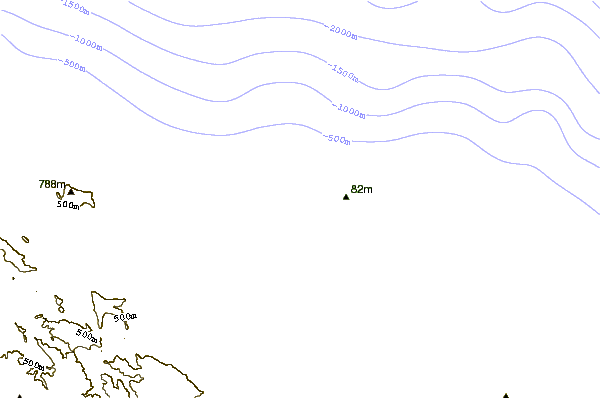 Shoreline around La Bahia