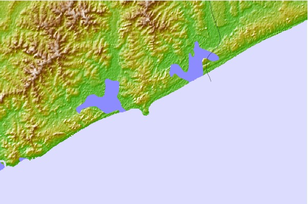 Surf spots located close to La Barre de Jose Ignacio