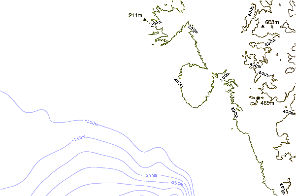 Shoreline around La Bocana