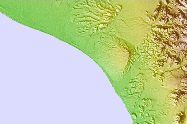 Surf spots located close to La Bocana