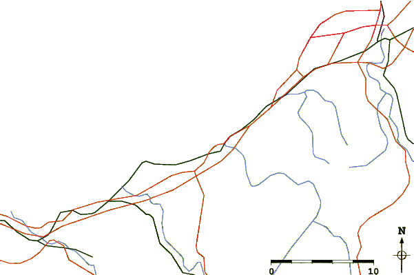 Roads and rivers around St Jean de Luz - La Bougie