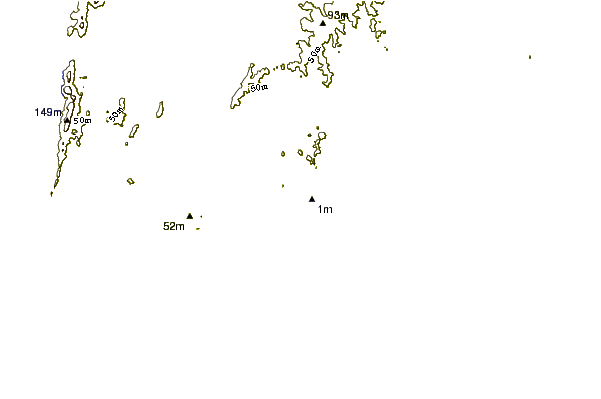 Shoreline around La Boya