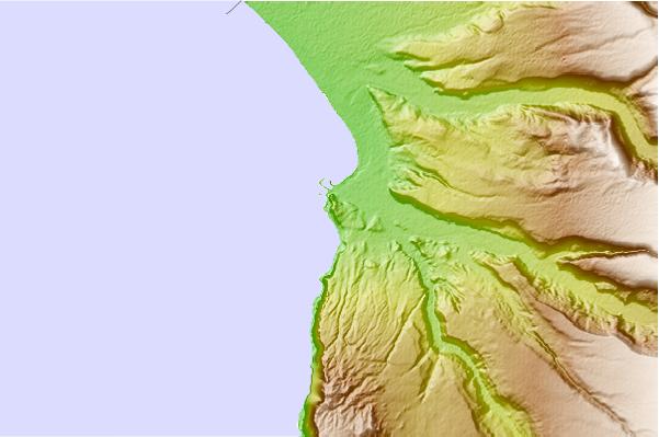 Surf spots located close to La Brava
