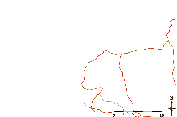 Roads and rivers around La Chapelle