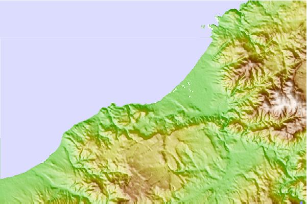 Surf spots located close to La Ciaccia