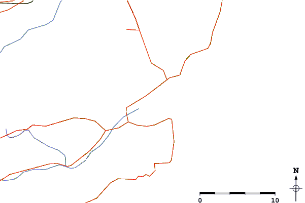Roads and rivers around Beauvallon - La Cigale