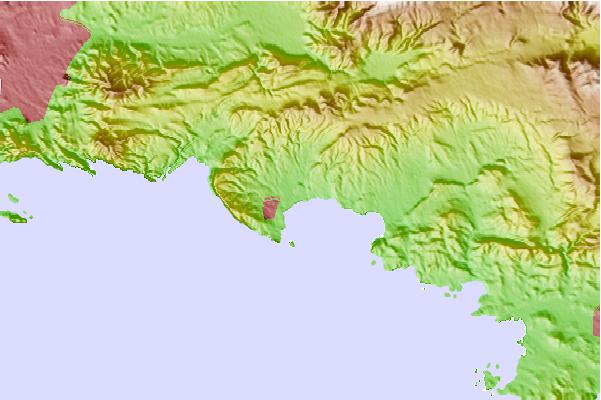 Surf spots located close to La Ciotat