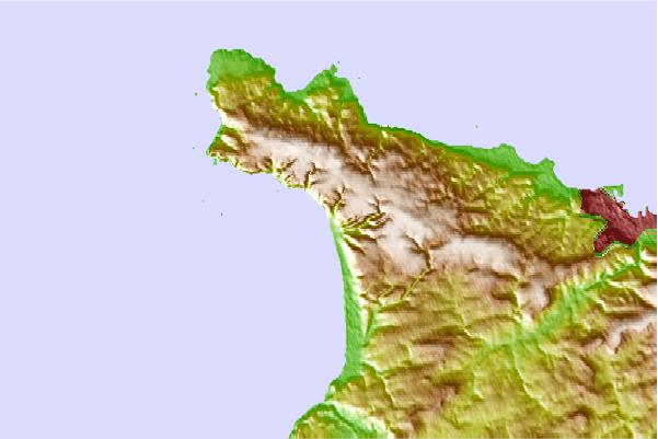 Surf spots located close to La Crecque