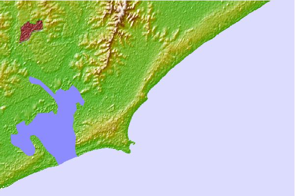 Surf spots located close to La Derecha