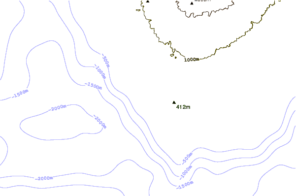 Shoreline around La Derecha del Cartel