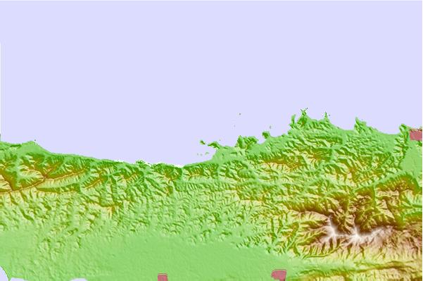Surf spots located close to La Esmeralda