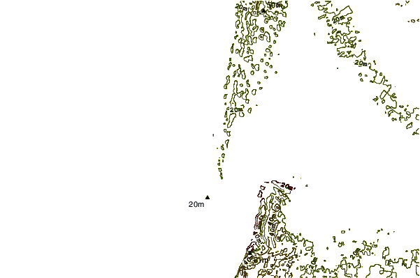 Shoreline around La Garonne