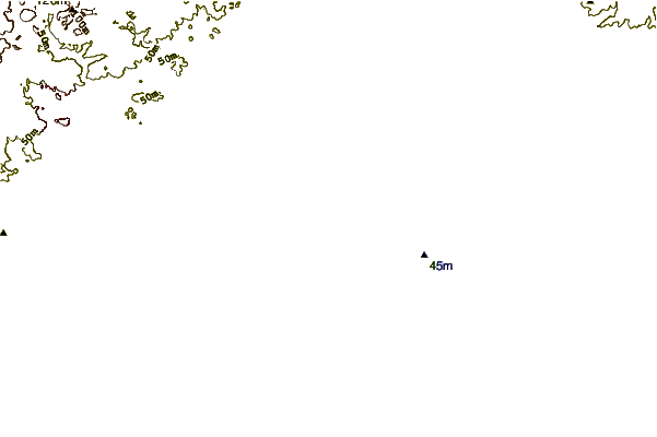 Shoreline around La Grande Motte