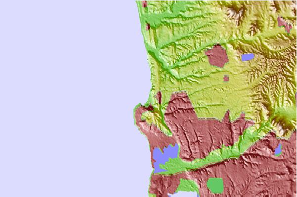 Surf spots located close to La Jolla Shores