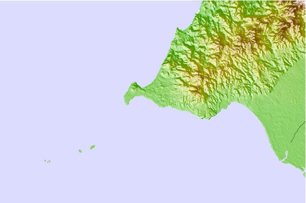 Surf spots located close to La Lancha