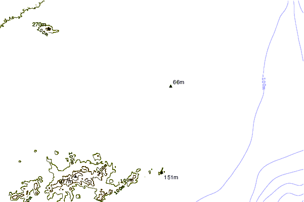Shoreline around La Manga