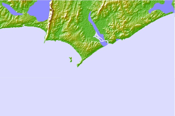 Surf spots located close to La Olla