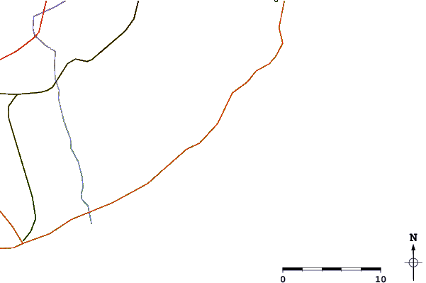 Roads and rivers around La Paloma (Mar del Plata)
