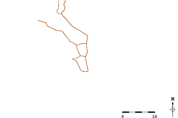 Roads and rivers around La Passe