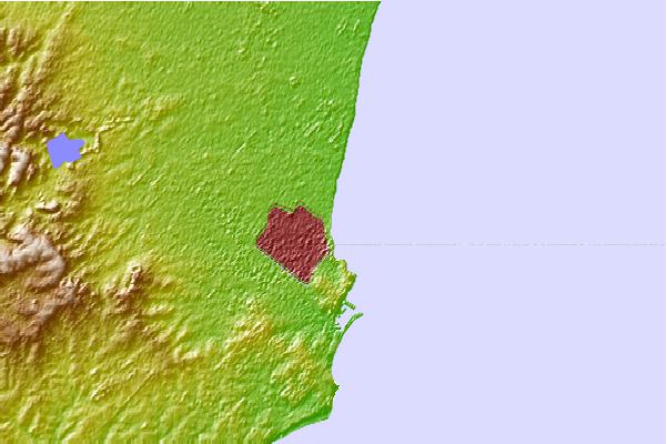 Surf spots located close to La Perla (Mar del Plata)