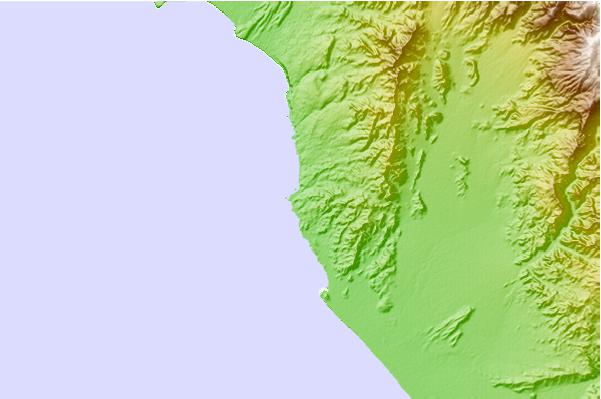 Surf spots located close to La Playita