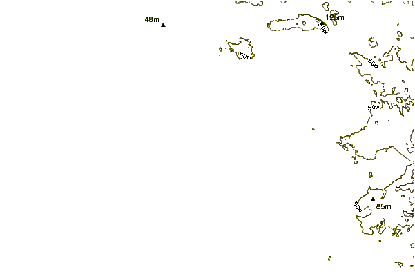 Shoreline around La Playita